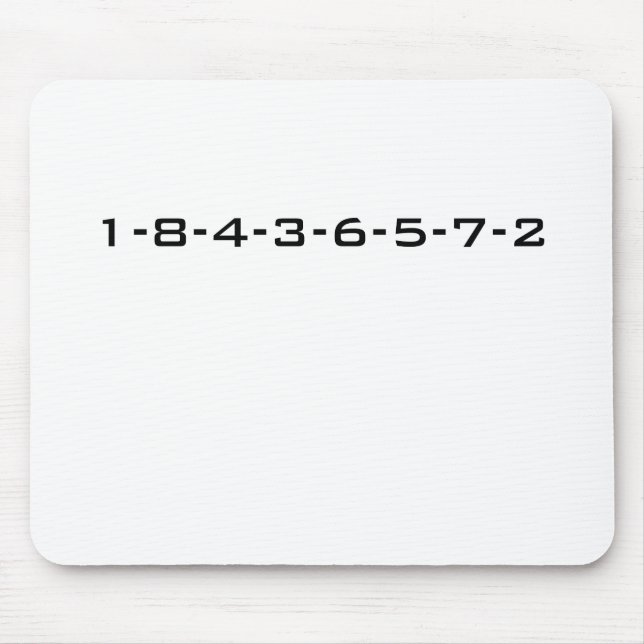 Mousepad Ordem de acendimento do SBC (Frente)