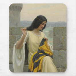 Mousepad Ordenando o Sinalizador Padrão (Mulher Medieval)