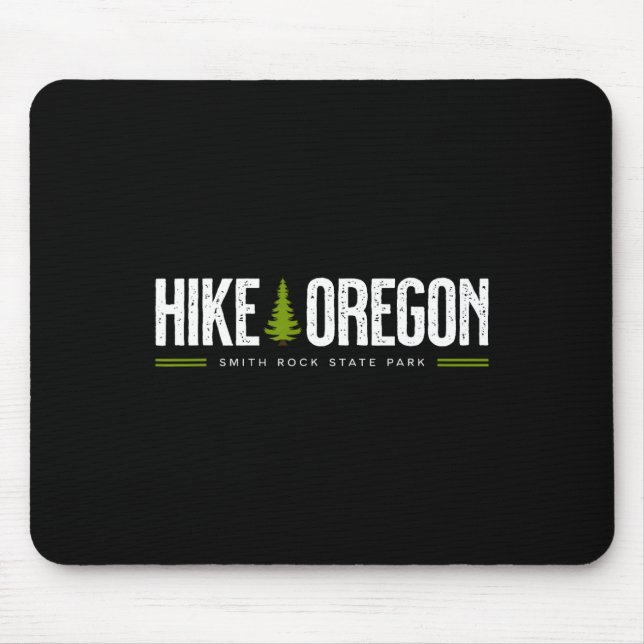 Mousepad Oregon Smith Rock State Park Hike Tree Gráfico (Frente)