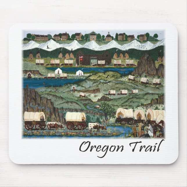 Mousepad Oregon Trail (Frente)