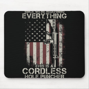 Mousepad Orgulho Americano de Bandeira Veterana Direitos da
