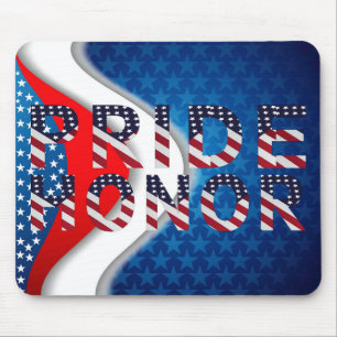 Mousepad Orgulho Americano e Honra