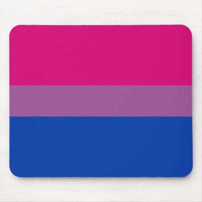 Mousepad Orgulho Bissexual (Frente)