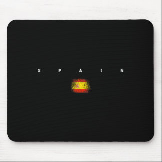 Mousepad Orgulho da Bandeira da Espanha Vintage Retro Futeb
