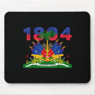 Mousepad Orgulho da Bandeira do Haiti 1804 Dia da Independê