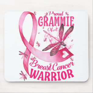 Mousepad Orgulho Da Consciência Do Guerreiro Do Cancer Da