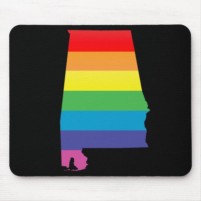 Mousepad orgulho de alabama. (Frente)