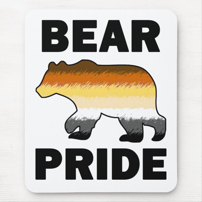 Mousepad Orgulho de Urso (Frente)