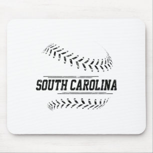 Mousepad Orgulho do Estado de Beisebol da Carolina do Sul T