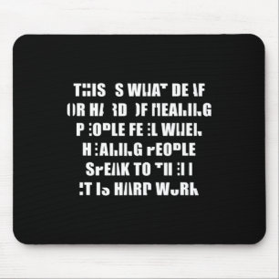 Mousepad Orgulho Escute É Um Linguagem De Sinais De Trabalh