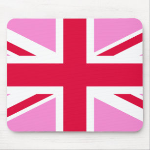 Mousepad ORGULHO GAY do Reino Unido (bandeira cor-de-rosa)