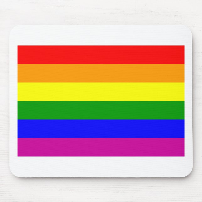 Mousepad Orgulho gay Rainbow (Frente)