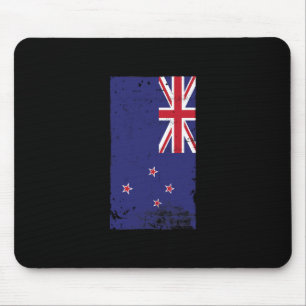 Mousepad Orgulho Kiwi Viagem Férias Bandeira da Nova Zelând