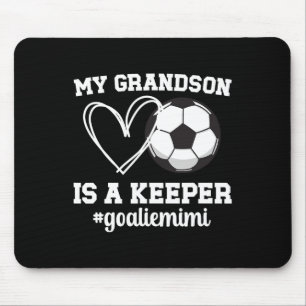 Mousepad Orgulhosa Goleira de Futebol Mimi De Um Goleiro De
