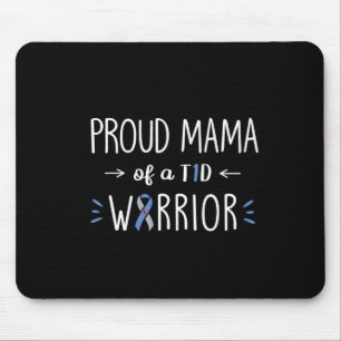 Mousepad Orgulhosa Mãe Da Criança Da Diabetes Diabética