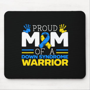 Mousepad Orgulhosa Mãe De Um Guerreiro Com Síndrome De Down