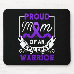 Mousepad Orgulhosa Mãe De Um Guerreiro Epiléptico Awarenes