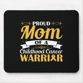 Mousepad Orgulhosa Mãe De Uma Consciência Do Cancer Da Infâ