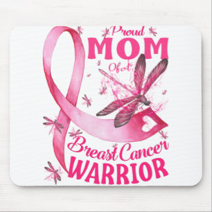 Mousepad Orgulhosa Mãe De Uma Consciência Do Guerreiro Do