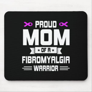 Mousepad Orgulhosa Mãe Guerreira De Uma Consciência Da Fibr