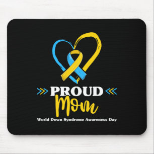 Mousepad Orgulhosa Mãe Síndrome de Down Conscientização