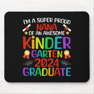 Mousepad Orgulhosa Nana Do Formando Incrível Do Jardim De I