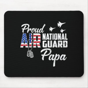 Mousepad Orgulhoso Bandeira Papa Guarda Aérea Nacional Famí
