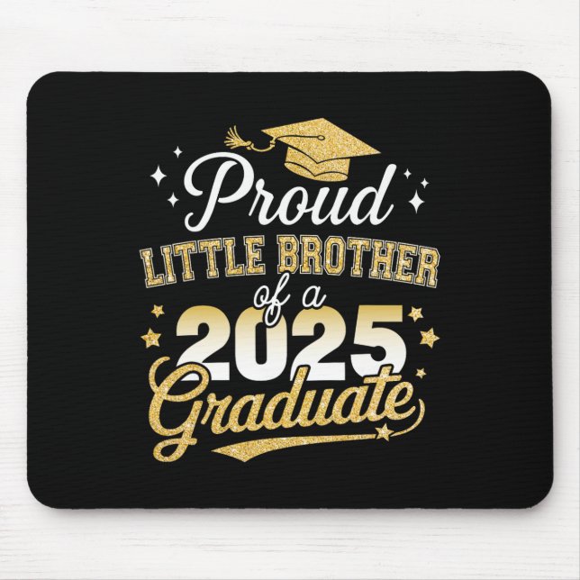 Mousepad Orgulhoso Cl Irmão Da Graduação Do Formando 2025 (Frente)