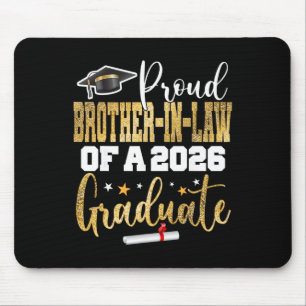 Mousepad Orgulhoso Cunhado De Um Graduando Da Cl 2026 25 Gr