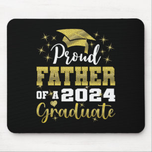 Mousepad Orgulhoso Pai De 2024 Formando Incrível Família Co