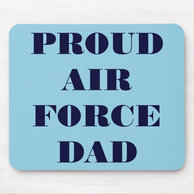 Mousepad Orgulhoso Pai Força Aérea (Frente)