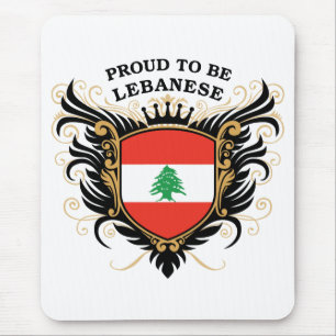 Mousepad Orgulhoso ser libanês