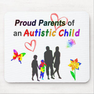Mousepad Orgulhosos Pais Autismo