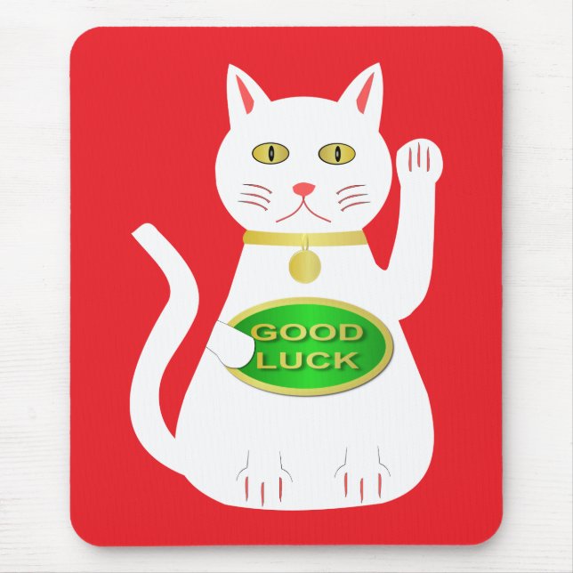 Mousepad Oriental Lucky Cat (Frente)