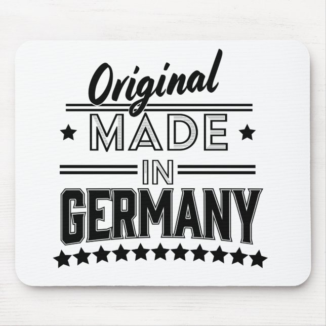 Mousepad Original feito na Alemanha (Frente)