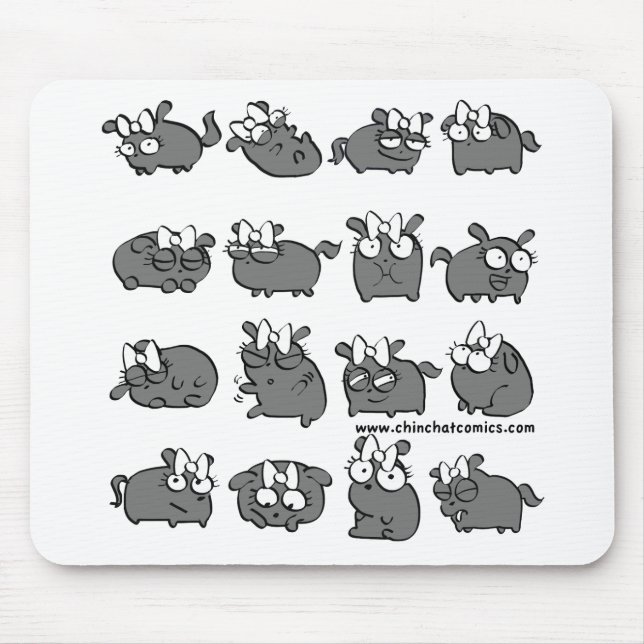 Mousepad Original Rolo de ChinChatcomics (Frente)