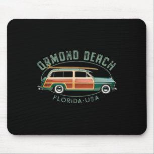 Mousepad Ormond Beach Flórida Surf Vintage