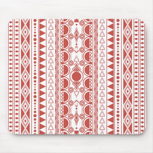 Mousepad Ornament Bohemian 30122020 Hellrot (Frente)
