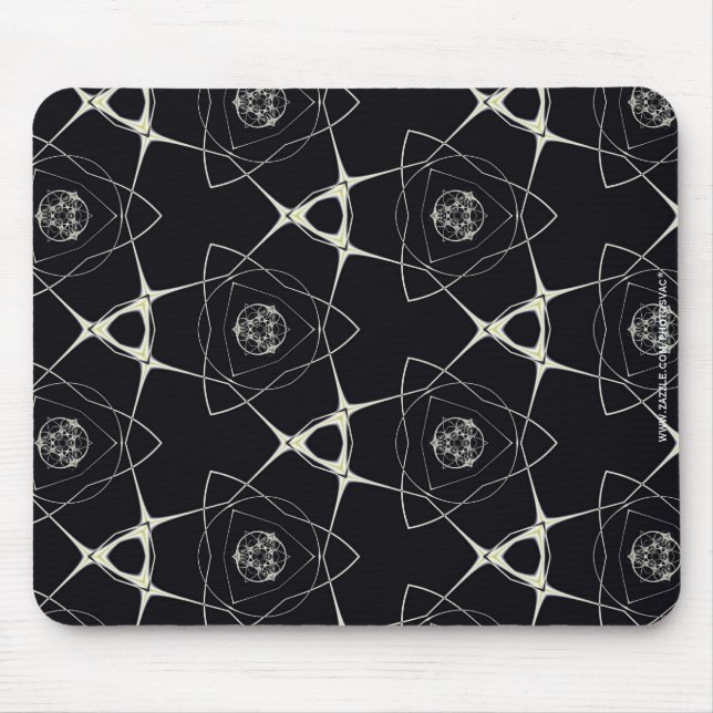 Mousepad Ornamento Dourado (Frente)