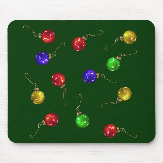 Mousepad Ornamentos de Bola (Frente)