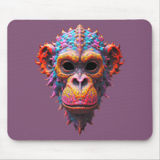Mousepad Ornate Chimp Mask