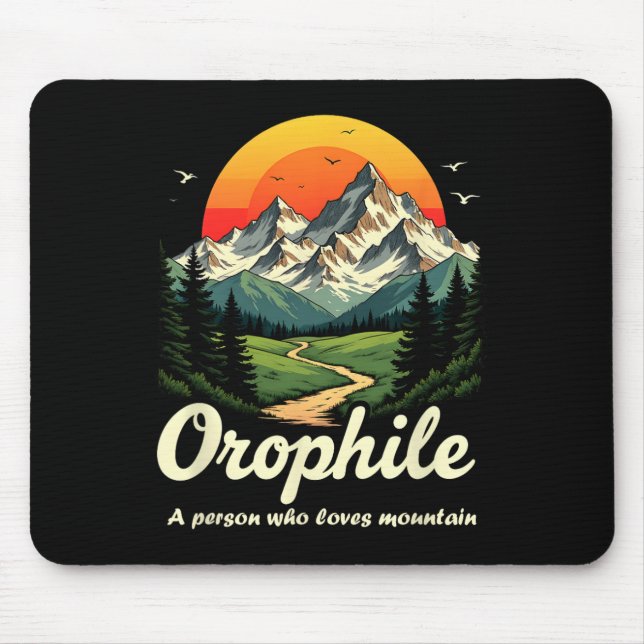 Mousepad Orofilia Exterior Significando Sobremesas De Monta (Frente)