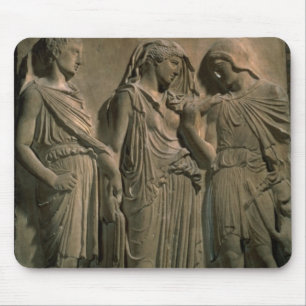 Mousepad Orpheus, Eurídice e Hermes (mármore)