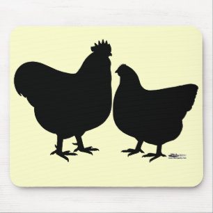 Mousepad Orpington Silhouette