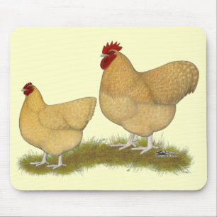 Mousepad Orpingtons Lemon Cuckoo