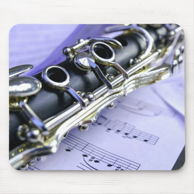 Mousepad Orquestra de Bandas de Música Clarinet Sheet (Frente)