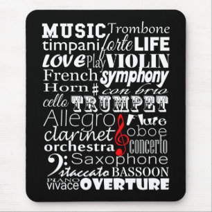 Mousepad Orquestra de Música