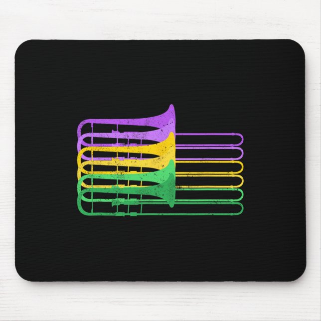 Mousepad Orquestra Marcial de Trombone do Mardi Gras Br (Frente)