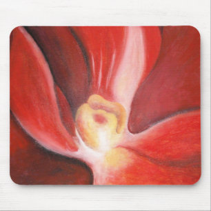 Mousepad Orquídea vermelha