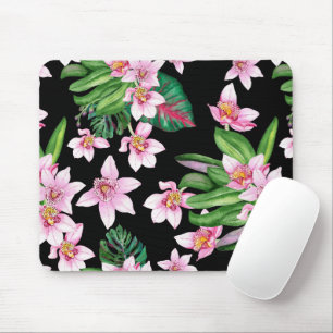 Mousepad Orquídeas Aquarelas Design 27